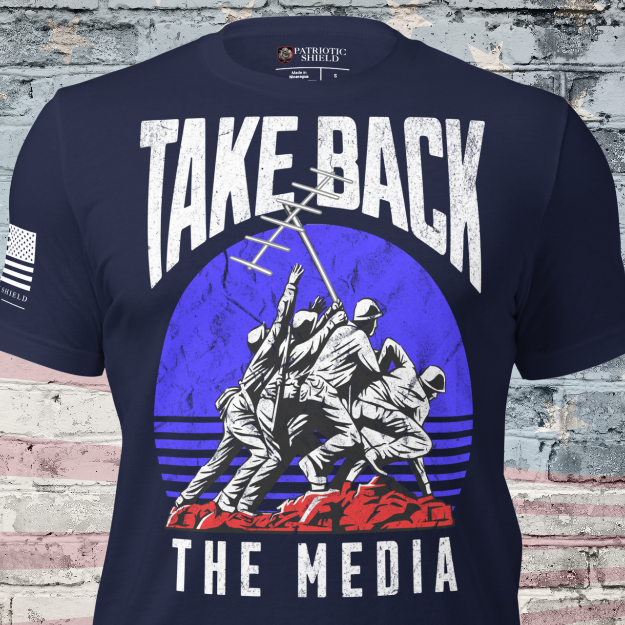 Fake News T-Shirt patriotic free speech apparel