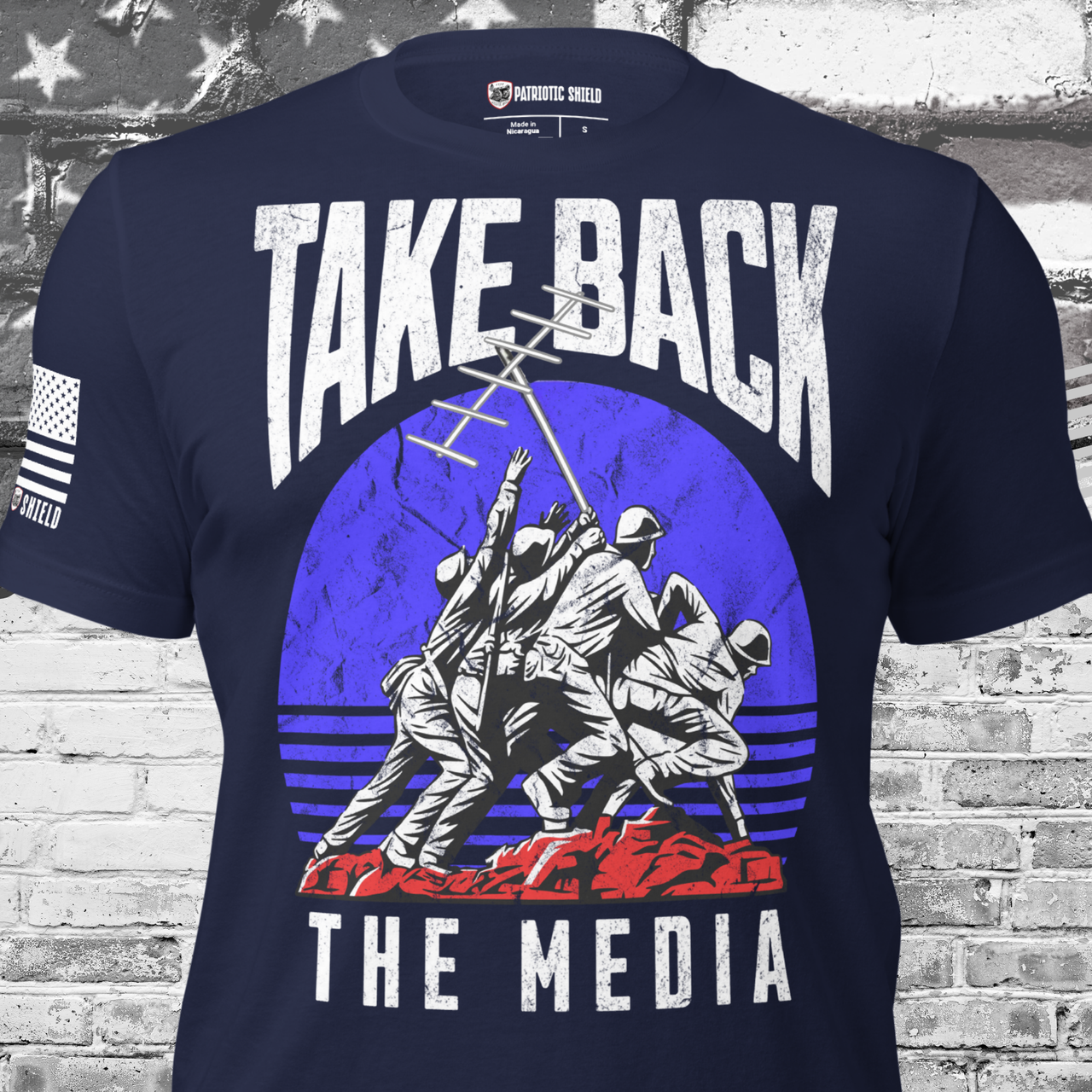Fake News T-Shirt patriotic free speech apparel