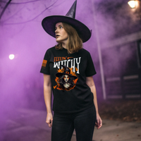 Women’s relaxed fit Halloween witch shirt