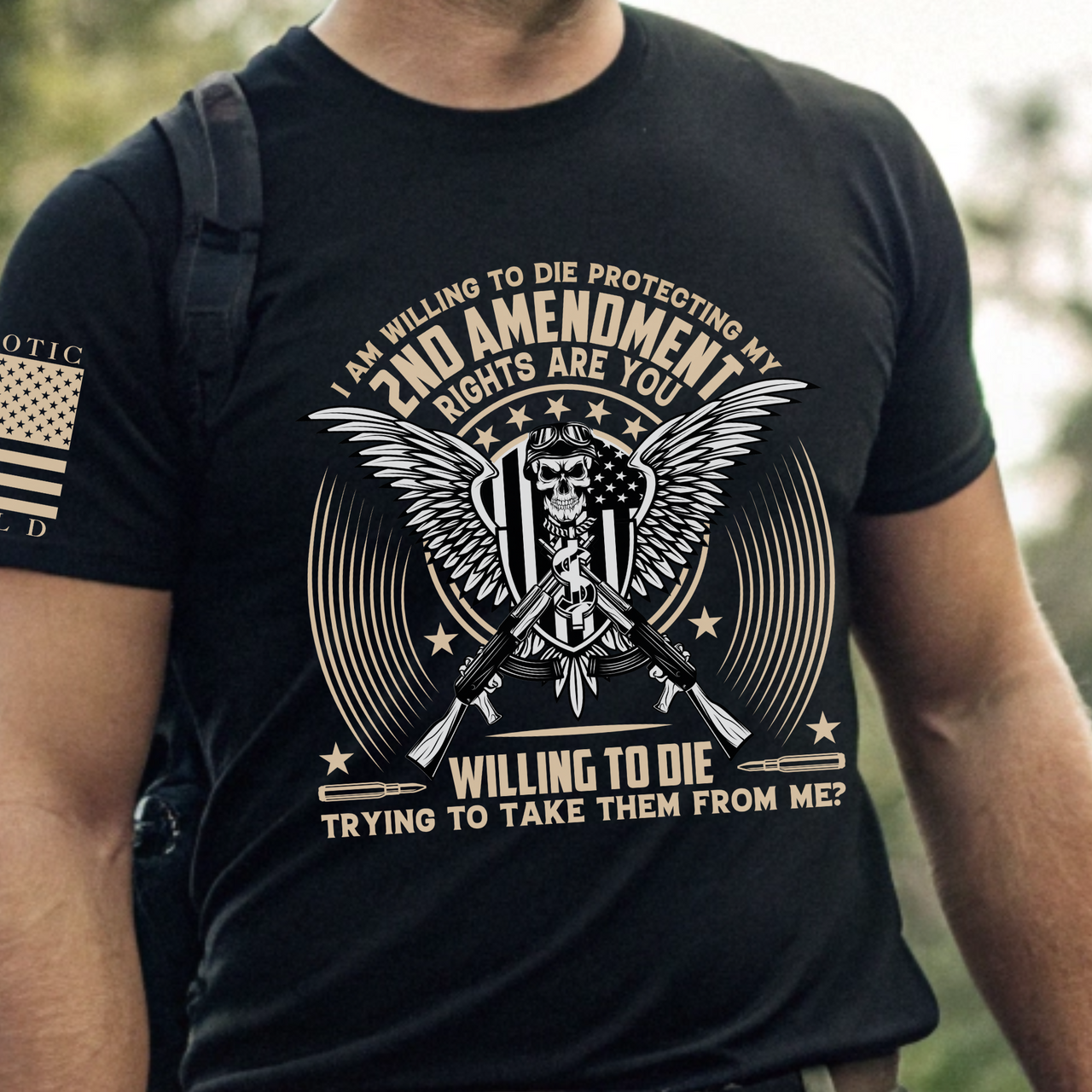 Durable Fight for the 2nd T-Shirt for Second Amendment advocates.