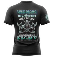 Thumbnail for Bold Fighter’s Creed T-Shirt showcasing unyielding warrior values.