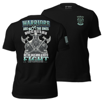 Thumbnail for Never Back Down Fighter’s Creed Viking Tee
