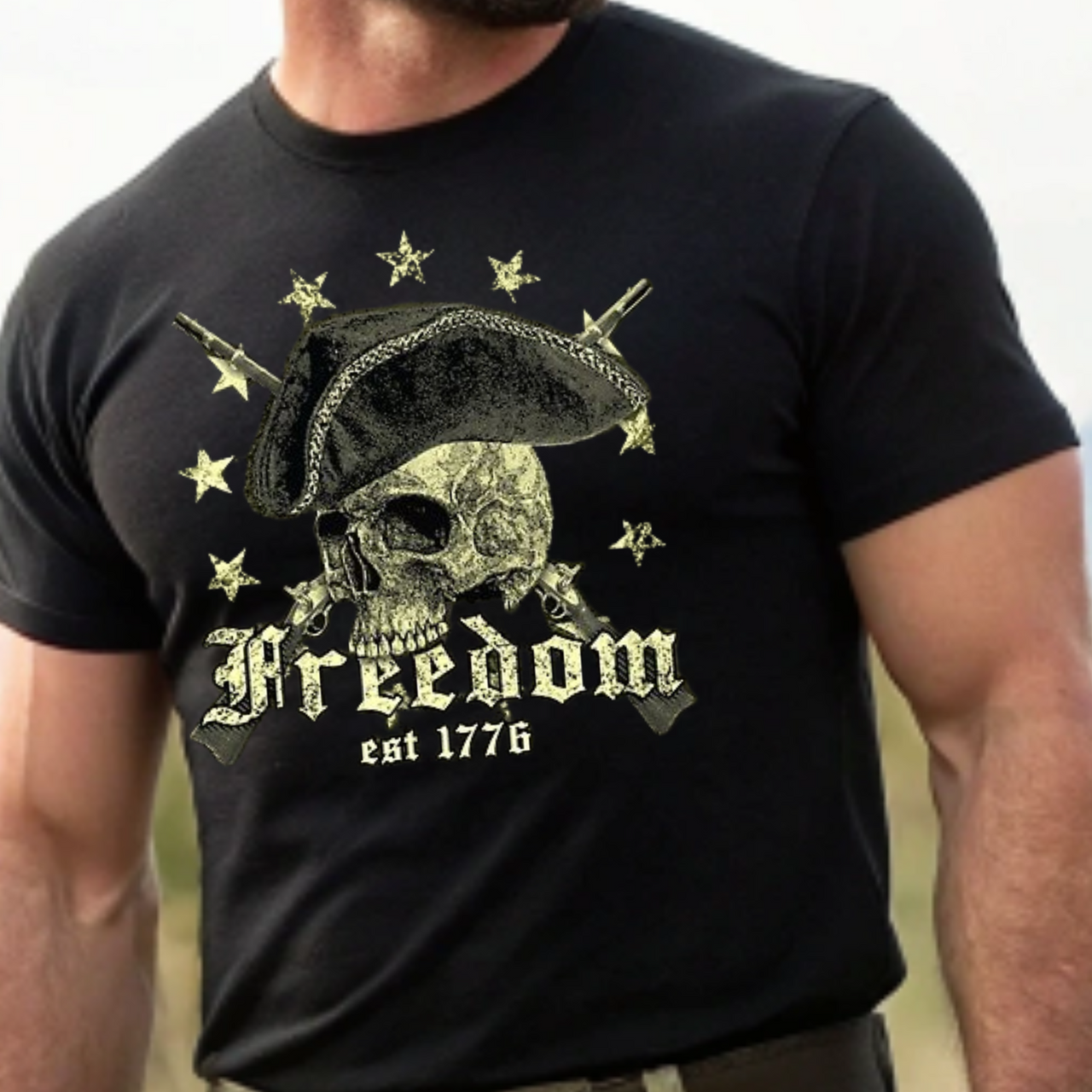 Vintage Freedom 1776 Tee - Celebrate American Independence