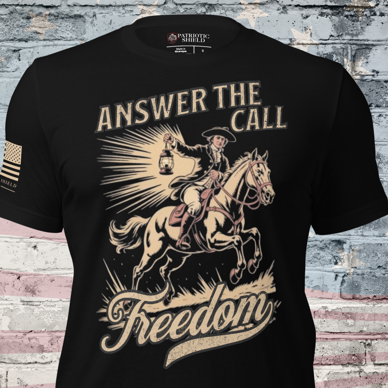 Freedom Calls t-shirt patriotic American freedom apparel