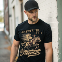 Freedom Calls t-shirt for proud American patriots
