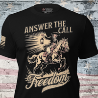 Freedom Calls t-shirt patriotic American freedom apparel