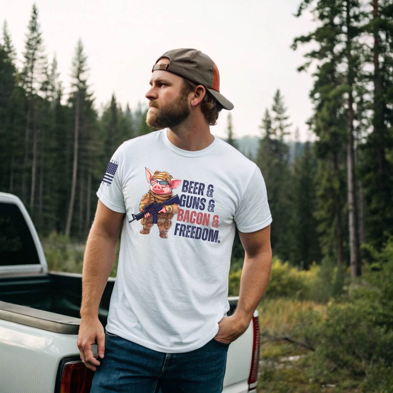 Freedom Feast T-Shirt celebrating our American liberties