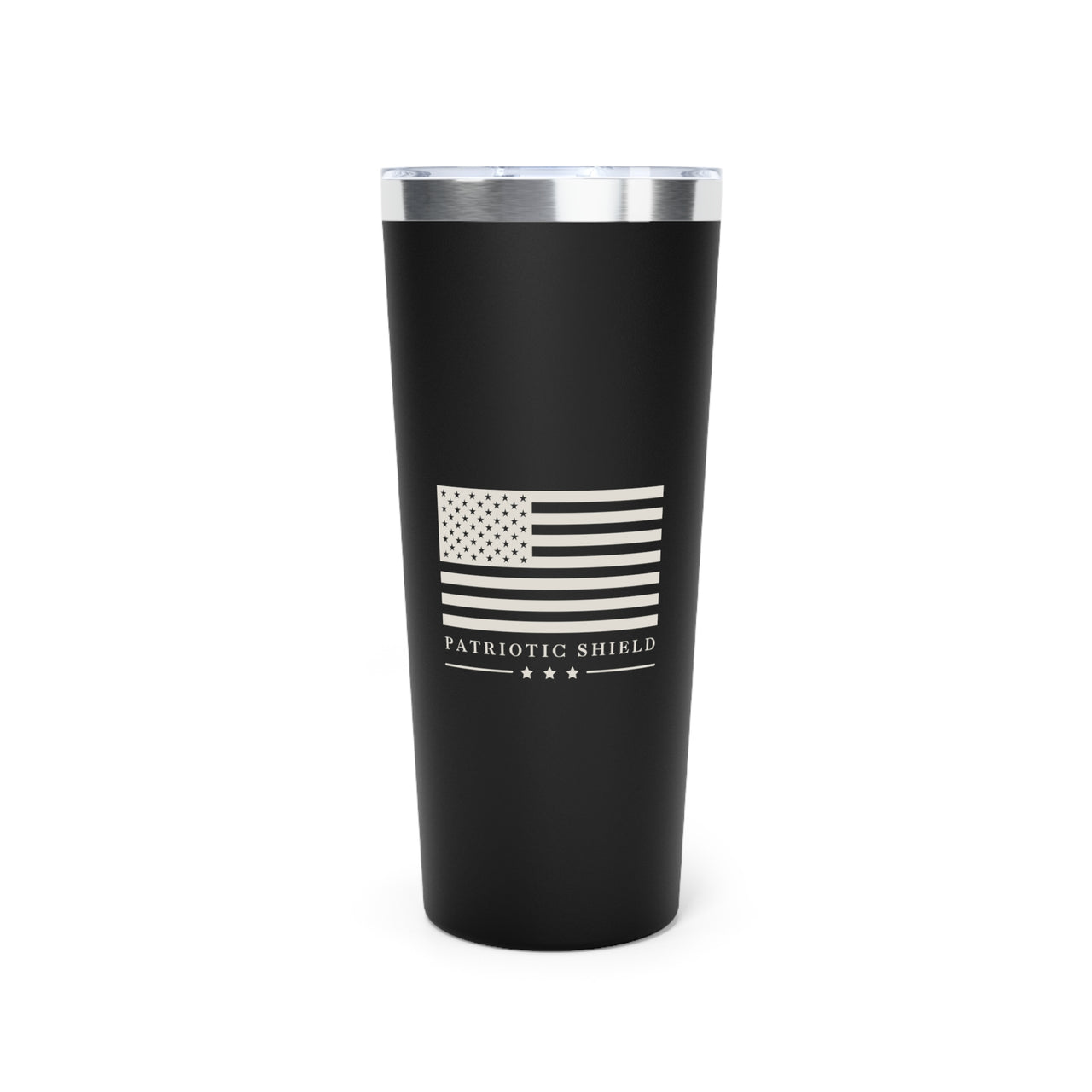 Tumbler with patriotic USA design