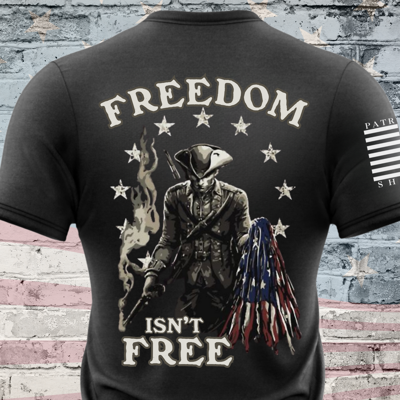 Freedom Isn’t Free T-Shirt - Patriotic American Apparel for true patriots