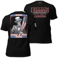 Freedom Over Feelings t-shirt for patriots