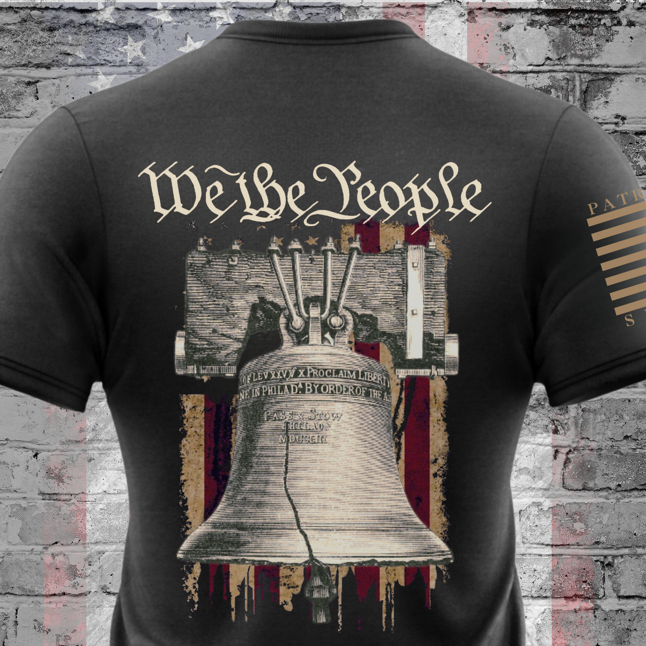 We the People Liberty Bell T-Shirt - Patriotic American Apparel