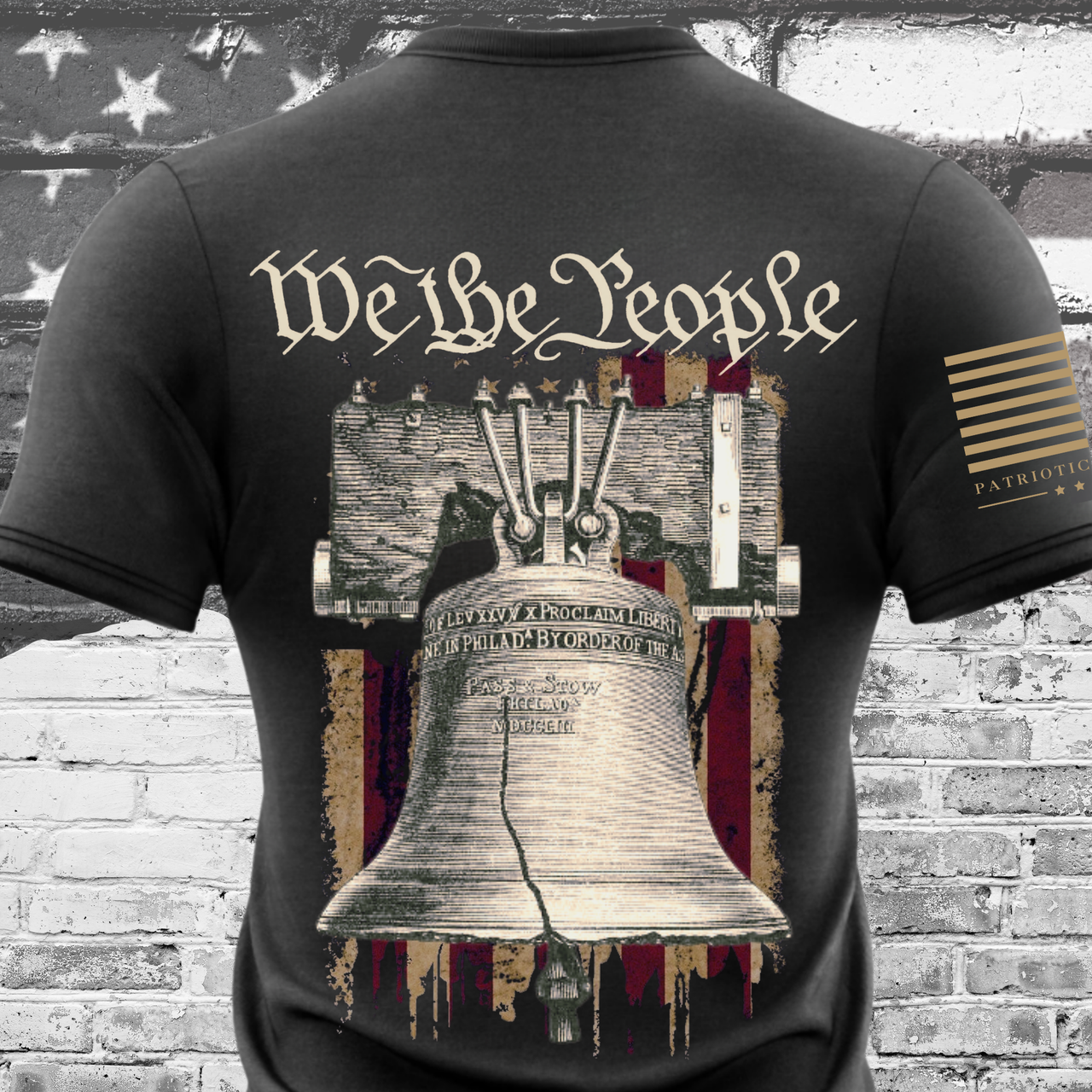 We the People Liberty Bell T-Shirt - Patriotic American Apparel