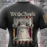 Thumbnail for We the People Liberty Bell T-Shirt - Patriotic American Apparel