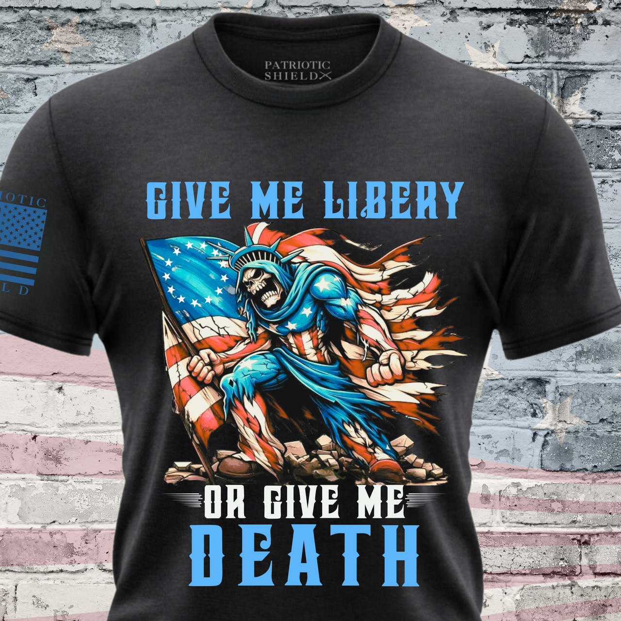 Freedom T-Shirt - Patriotic apparel for liberty-loving Americans.