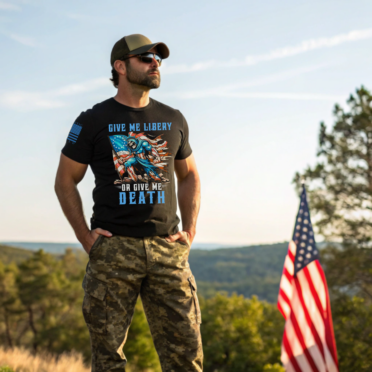 Freedom T-Shirt - A bold expression of American pride