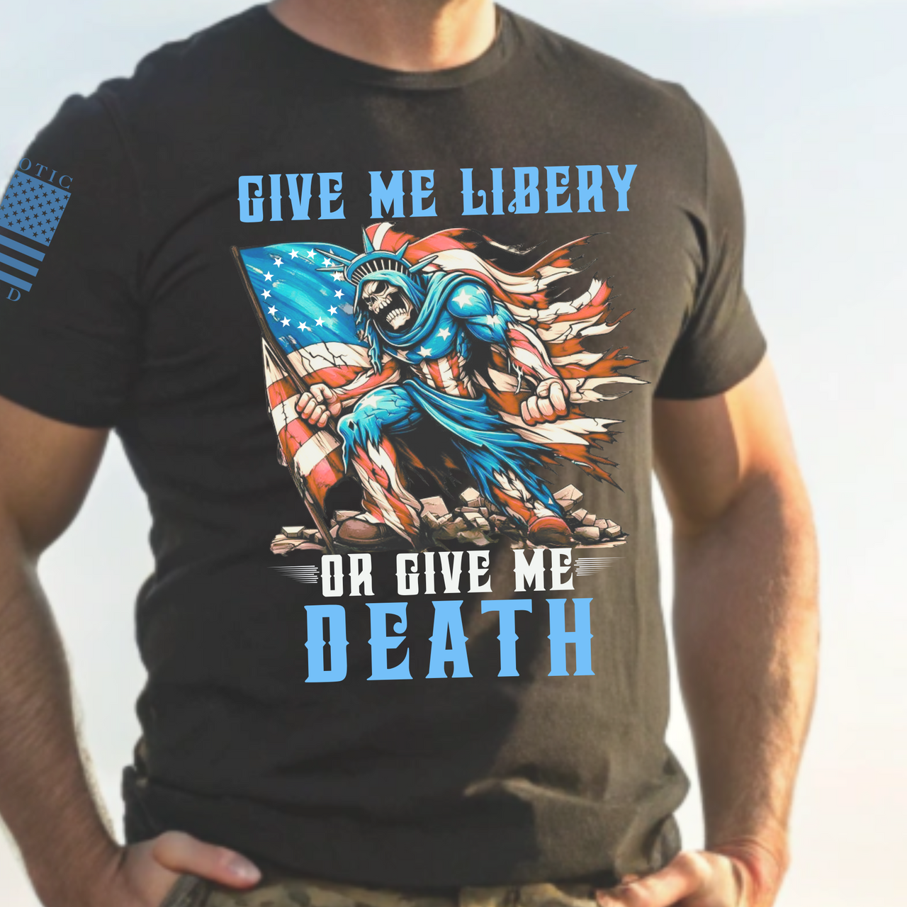 Inspirational Freedom T-Shirt for fourth of July celebrations.