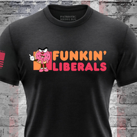 Thumbnail for Funkin’ Liberals T-Shirt - Humorous design for patriots.