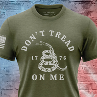 Thumbnail for Gadsden Flag Women’s T-Shirt with patriotic snake design