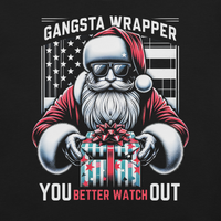 Patriotic Christmas Outfit – Funny Holiday T-Shirt for Proud Americans