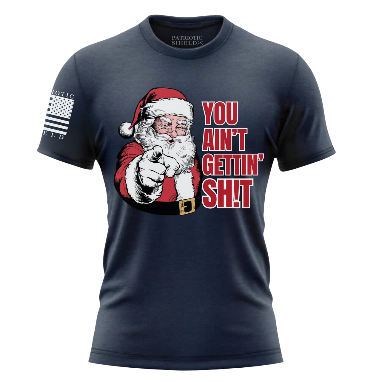 Comfy Christmas Party Shirt - Funny Holiday Gift Idea. navy
