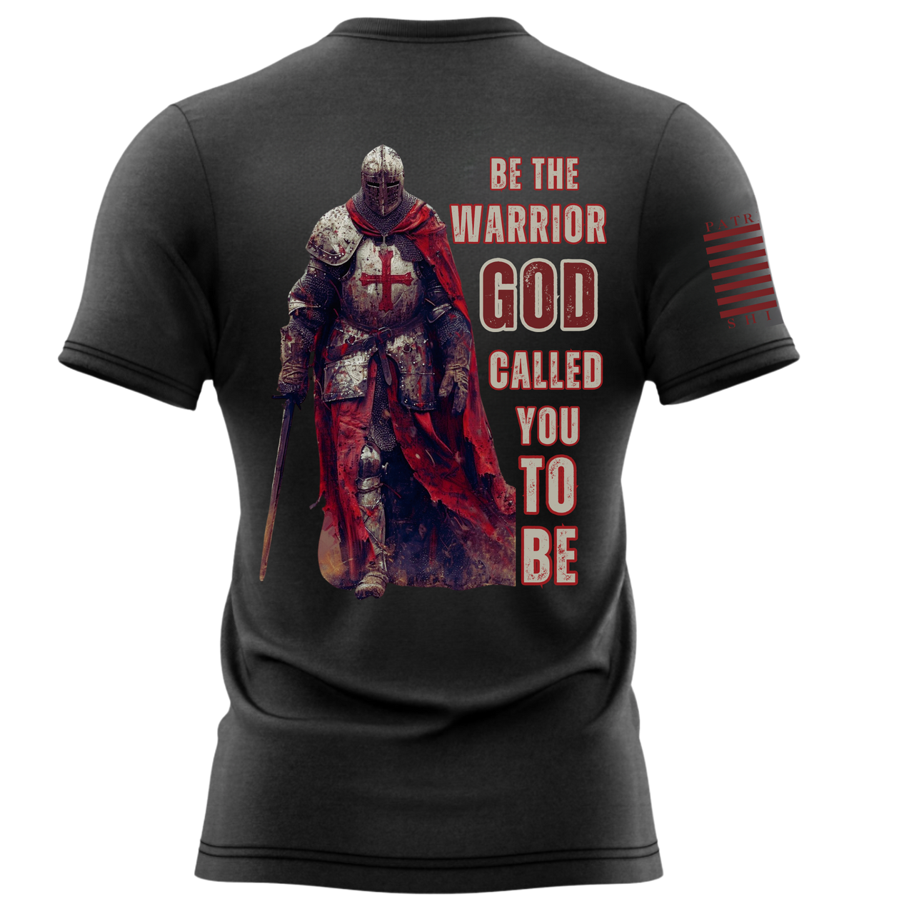 God’s Warrior T-Shirt - Warrior apparel for the faith-driven patriots.