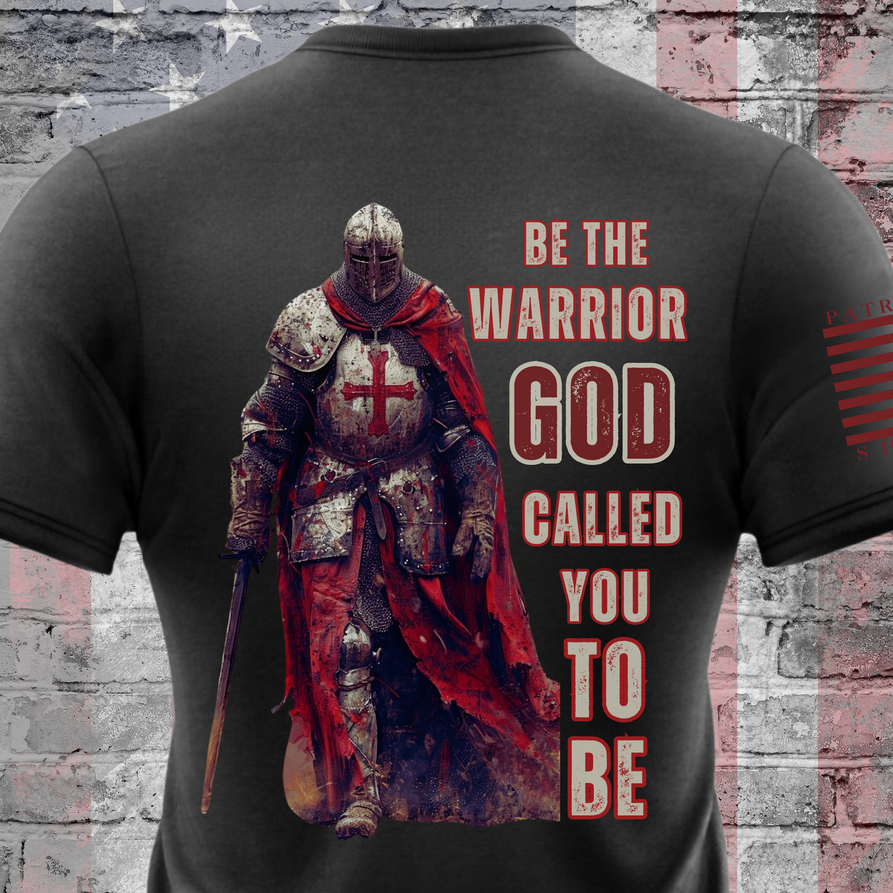 Bold God’s Warrior T-Shirt Christian apparel honoring strength and spirituality