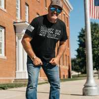 Retro funny men’s graphic tee about the good old days