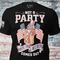 Grill the Wiener funny BBQ shirt for patriotic men