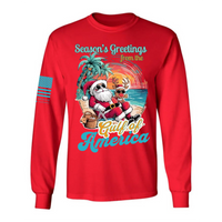 veteran-family-owned-gulf-of-america-holiday-shirt. red