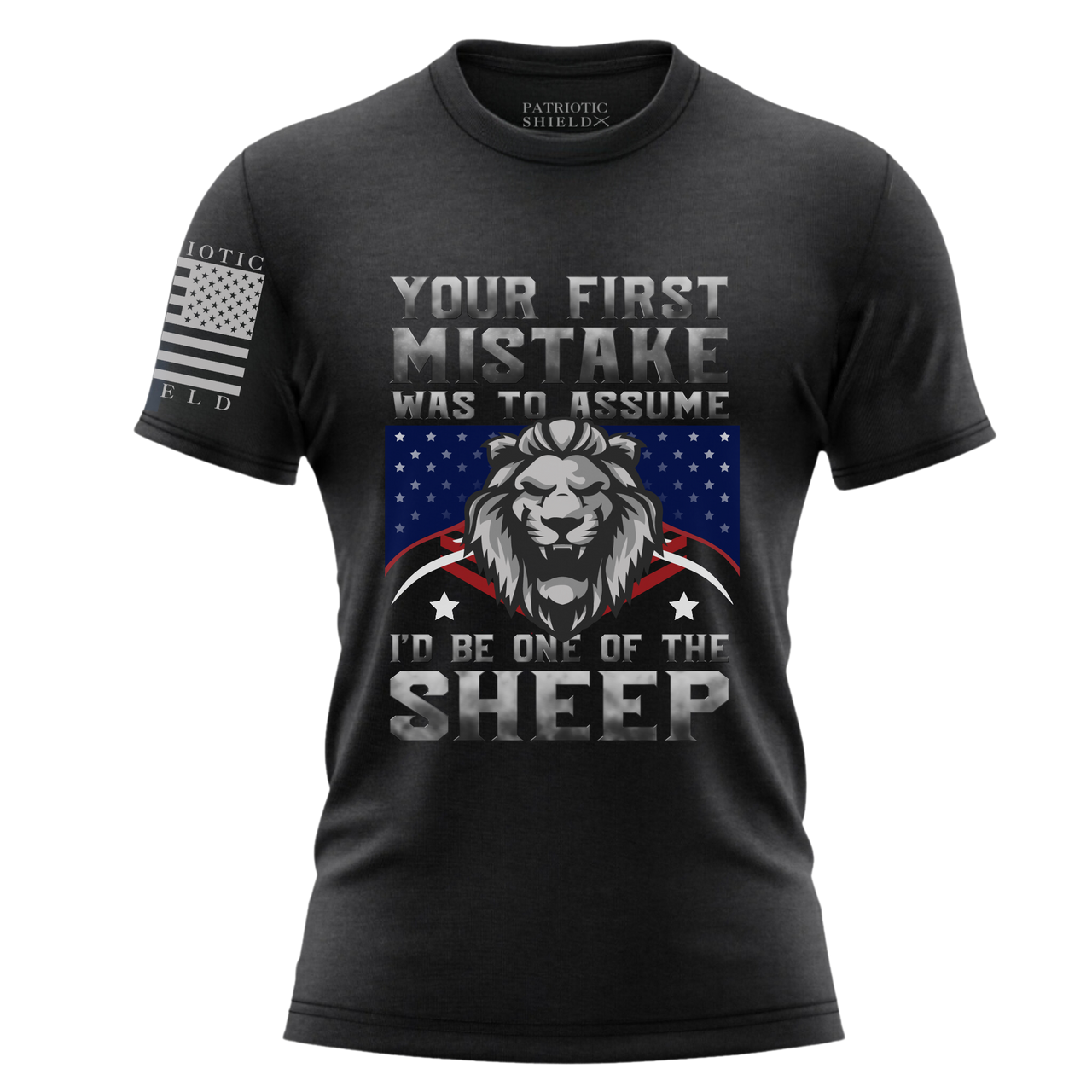 Bold Heart of a Lion T-Shirt celebrating the unbreakable warrior spirit.