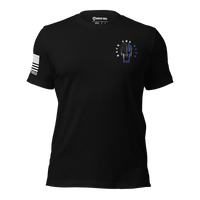 Thin blue line patriotic shirt