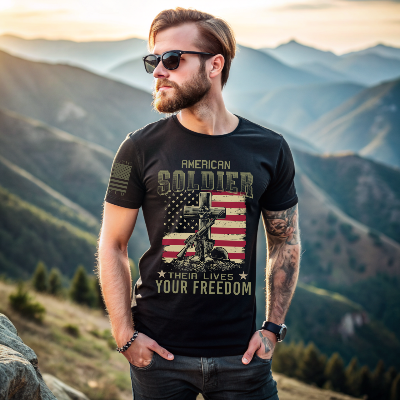 Honor the American Soldier T-Shirt