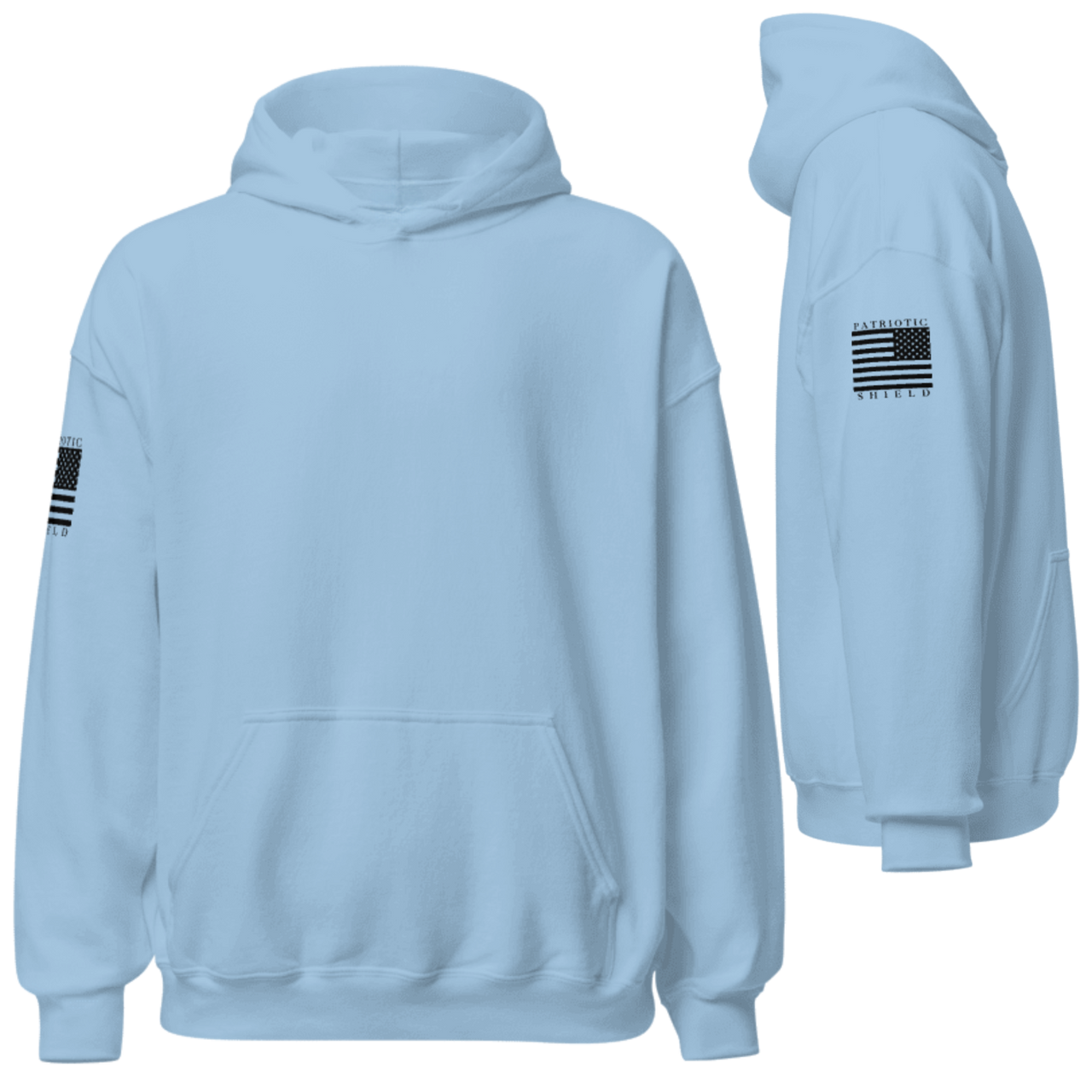 Classic Flag Militia Hoodies (Black Flag)