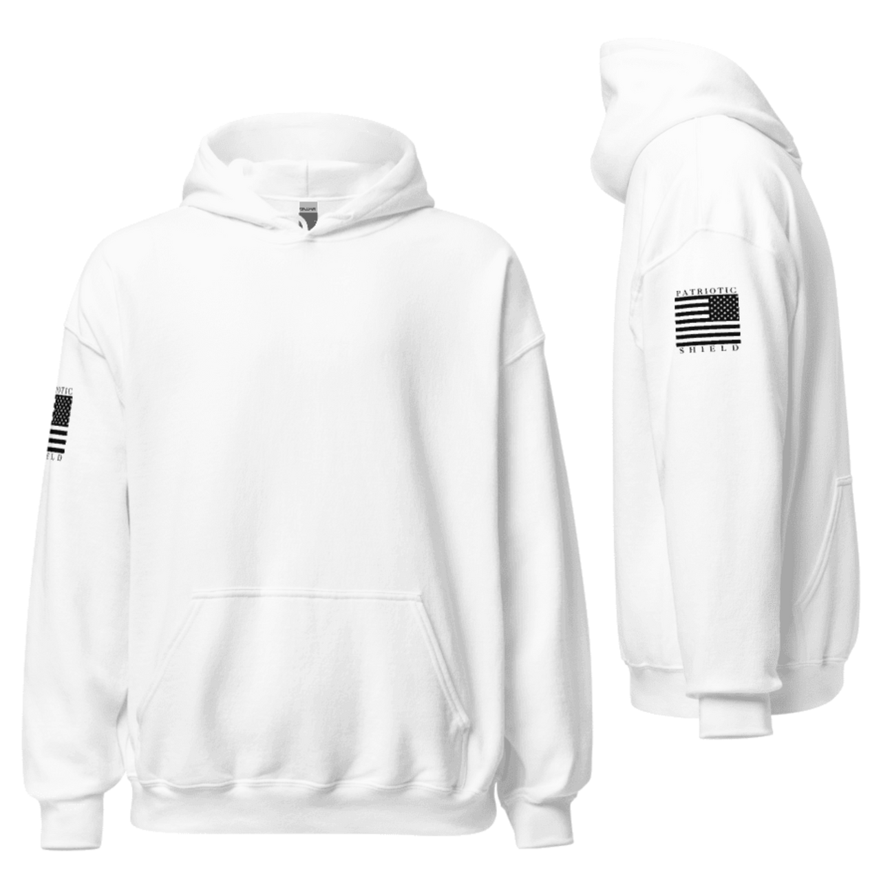 Classic Flag Militia Hoodies (Black Flag)