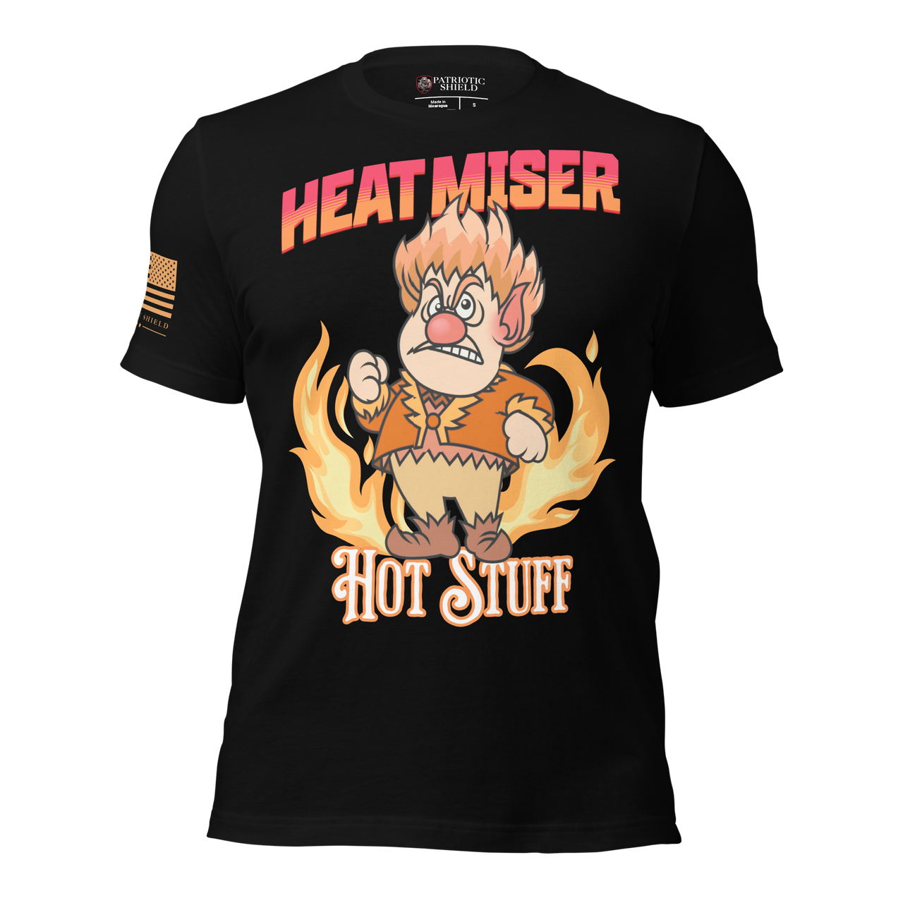 heat-miser-retro-holiday-humor-tee-black