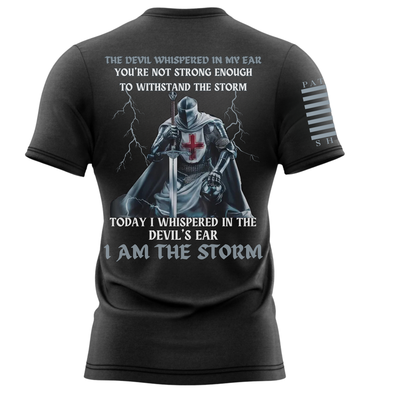 I Am the Storm T-Shirt -  apparel for fearless warriors of faith