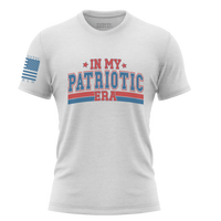 Thumbnail for Trendy patriotic women’s T-shirt with bold USA-inspired style