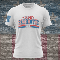 Thumbnail for In My Patriotic Era women’s T-shirt with bold American pride design