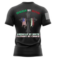 Thumbnail for Veteran Family-Owned Patriotic Apparel – Italian-American Pride Shirt