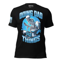 Funny shirt king of bathroom for freedom loving dads