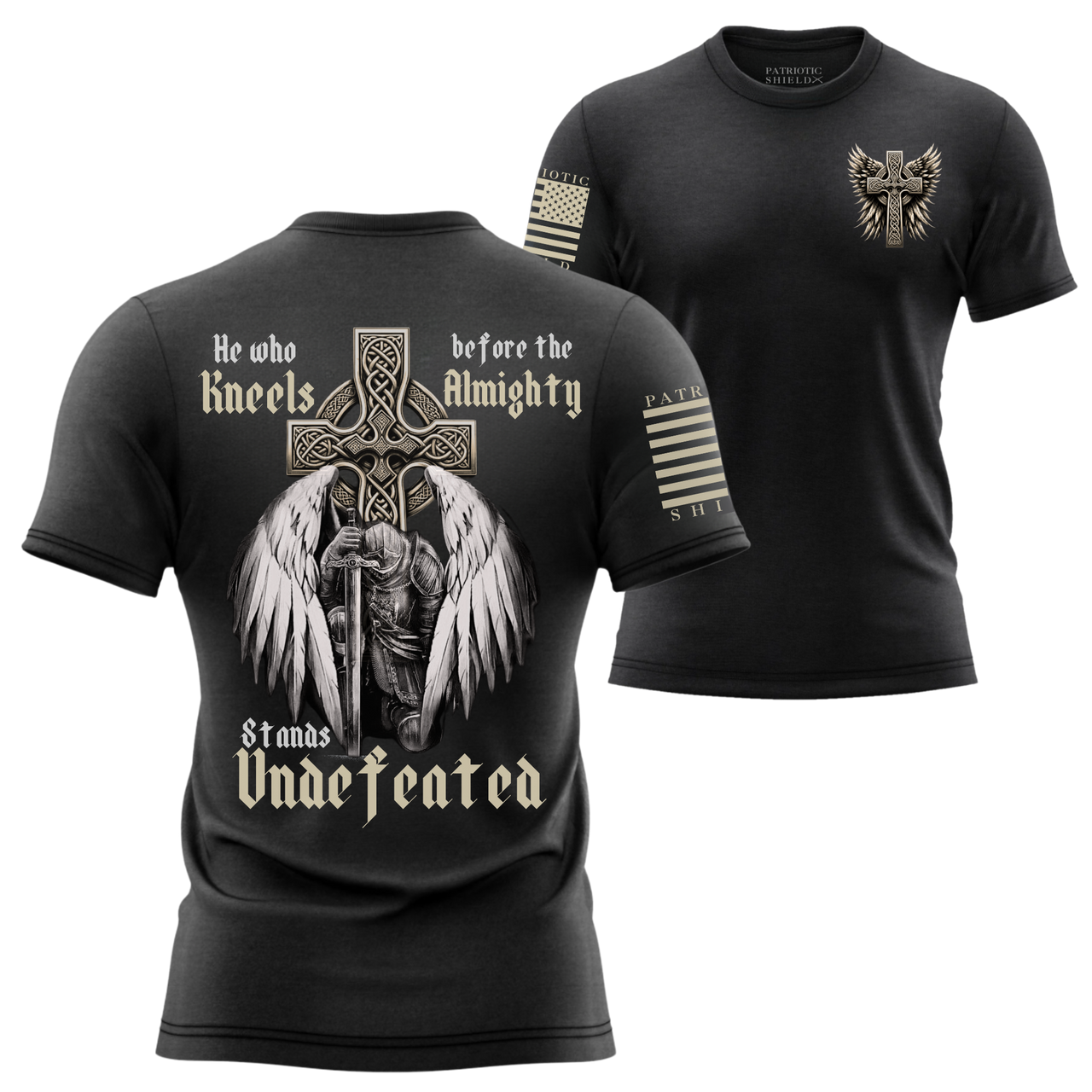 Veteran-family Owned Faith Shirt – Honor God, Stand Firm