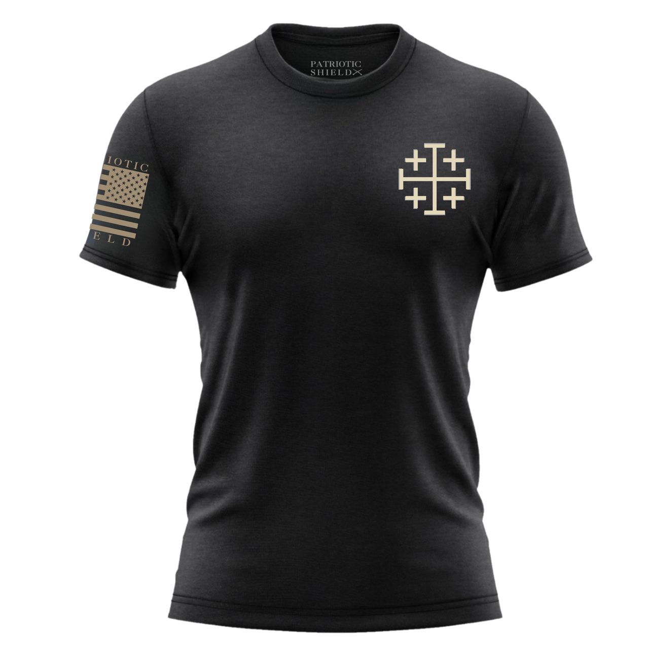 Bold tee for all warriors of faith