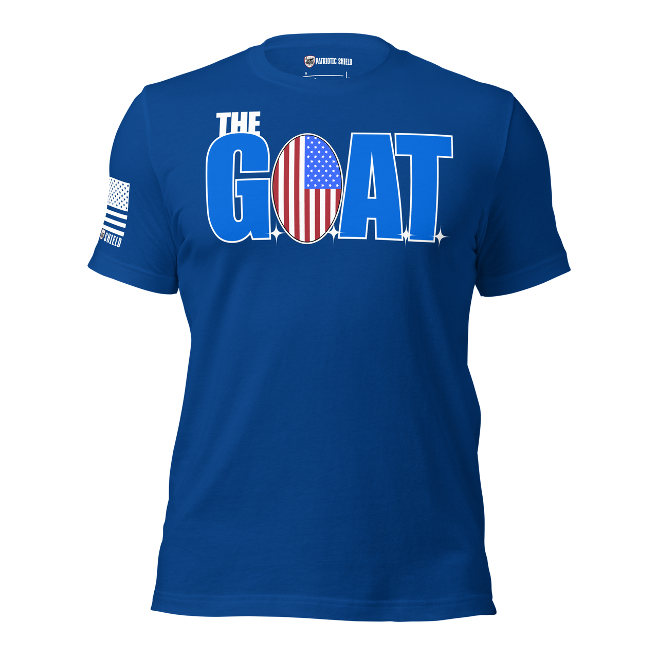 Legendary GOAT patriotic graphic t-shirt for men