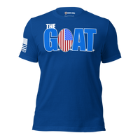 Legendary GOAT patriotic graphic t-shirt for men