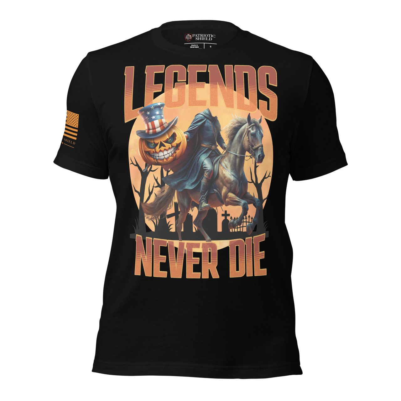 Spooky Headless Horseman Shirt for Halloween Warriors