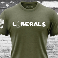 Thumbnail for Liberals Suck T-Shirt - Bold funny Patriotic Statement Tee