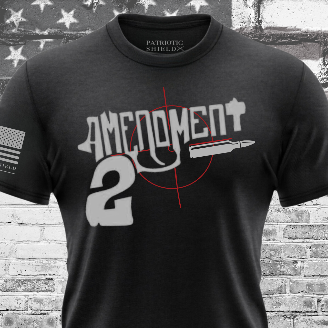 Pro-2A Liberty & Loaded shirt for gun owners
