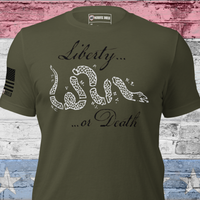 Liberty or Death T-Shirt Patriotic Apparel USA