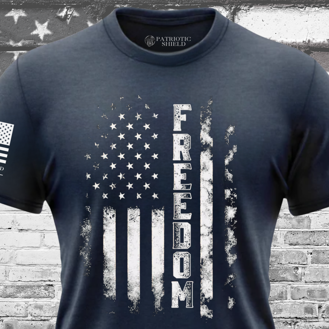 Liberty runs deep tee - Patriotic Apparel for freedom loving American Patriots