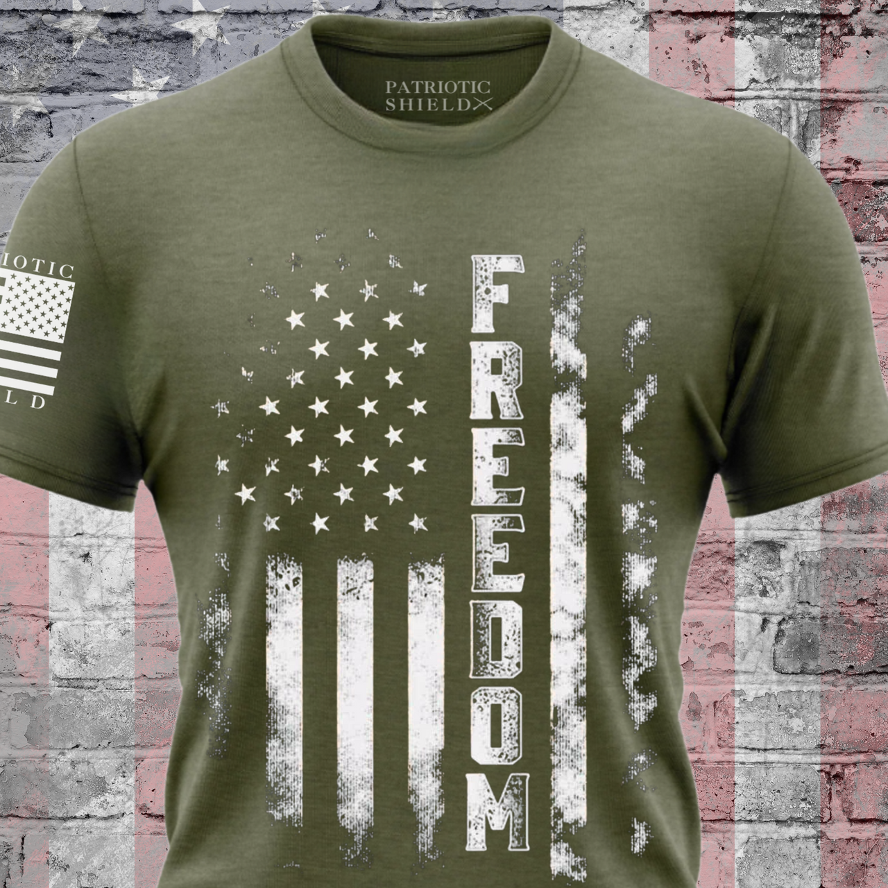 Liberty runs deep tee - Patriotic Apparel for freedom loving American Patriots